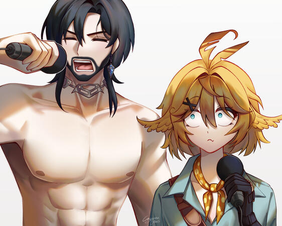 U-san and Doki Karaoke